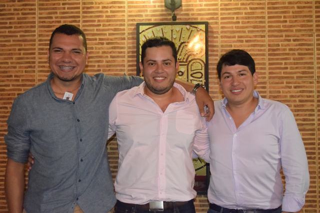 Osmar Tovar, Jorge Alvarado y Raúl Albornoz.